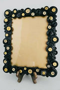 Black Excellence Button Photo Frame